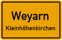 Gruber Straße in WeyarnKleinhöhenkirchen