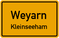 Straßen in Weyarn Kleinseeham