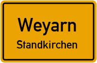 Straßenverzeichnis Weyarn Standkirchen