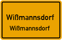 Waldstraße in WißmannsdorfWißmannsdorf