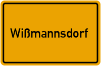 City Sign Wißmannsdorf