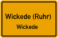 Levin-Schücking-Weg in Wickede (Ruhr)Wickede