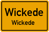 Kurze Straße in WickedeWickede