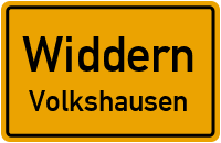 Straßenverzeichnis Widdern Volkshausen