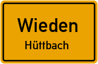 Straßenverzeichnis Wieden Hüttbach