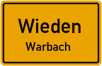Straßen in Wieden Warbach