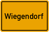 Ortsschild von Gemeinde Wiegendorf in Thüringen