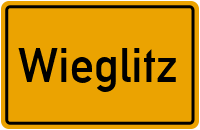 Ortsschild von Gemeinde Wieglitz in Sachsen-Anhalt