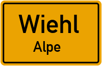 Alpetalstraße in WiehlAlpe