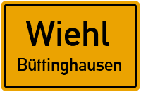 Büttinghausener Straße in WiehlBüttinghausen
