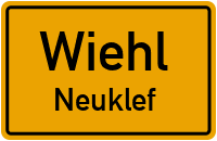 Neuklefstraße in WiehlNeuklef