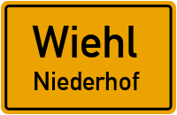 Straßenverzeichnis Wiehl Niederhof