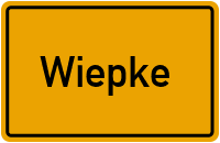 City Sign Wiepke
