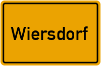 Biersdorfer Straße in Wiersdorf