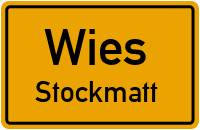 Landstraße in WiesStockmatt