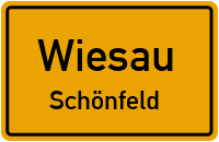 Straßen in Wiesau Schönfeld