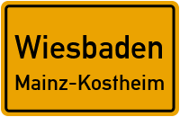 Vordere Kirschgartenstraße in WiesbadenMainz-Kostheim
