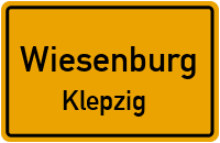 Klepziger Hauptstraße in WiesenburgKlepzig