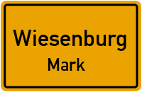 City Sign Wiesenburg / Mark