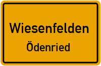 Straßenverzeichnis Wiesenfelden Ödenried