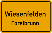 Straßenverzeichnis Wiesenfelden Forstbrunn