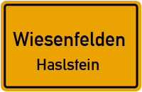 Haslstein in WiesenfeldenHaslstein