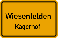 Straßenverzeichnis Wiesenfelden Kagerhof