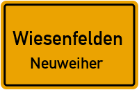 Straßenverzeichnis Wiesenfelden Neuweiher