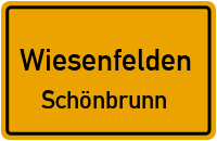 Straßenverzeichnis Wiesenfelden Schönbrunn