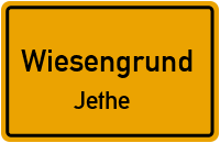 Sergener Straße in WiesengrundJethe