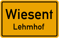 Straßenverzeichnis Wiesent Lehmhof