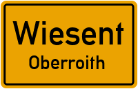 Straßenverzeichnis Wiesent Oberroith
