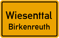 Straßenverzeichnis Wiesenttal Birkenreuth