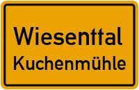 Straßenverzeichnis Wiesenttal Kuchenmühle