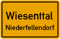 Schlehenweg in WiesenttalNiederfellendorf
