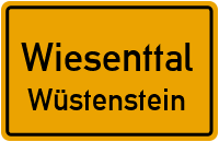 Straßenverzeichnis Wiesenttal Wüstenstein