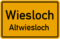 Schafäckerweg in 69168 Wiesloch (Altwiesloch)