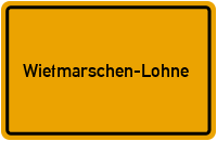 City Sign Wietmarschen-Lohne