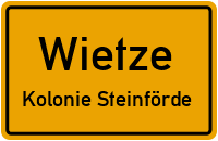 Kaliweg in WietzeKolonie Steinförde