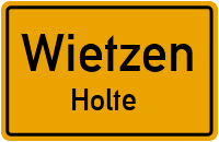 Grüne Straße in WietzenHolte