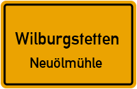 Straßenverzeichnis Wilburgstetten Neuölmühle