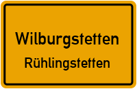 Straßenverzeichnis Wilburgstetten Rühlingstetten