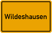 City Sign Wildeshausen
