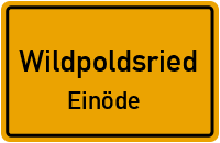 Pfarrweg in WildpoldsriedEinöde