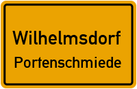 Uferstraße in WilhelmsdorfPortenschmiede