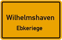 Eichenweg in WilhelmshavenEbkeriege
