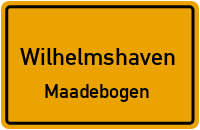 Amundsenweg in 26389 Wilhelmshaven (Maadebogen)
