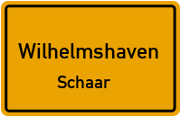 Straßenverzeichnis Wilhelmshaven Schaar