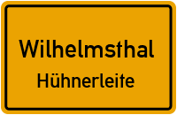 Straßen in Wilhelmsthal Hühnerleite