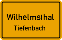 Straßen in Wilhelmsthal Tiefenbach